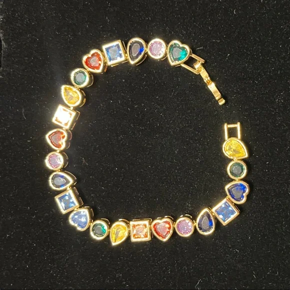 Camila Coelho Vibrant Gemstone Bracelet - Picture 1 of 7
